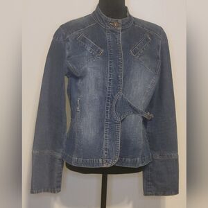 Akademiks Blue Jean Jacket